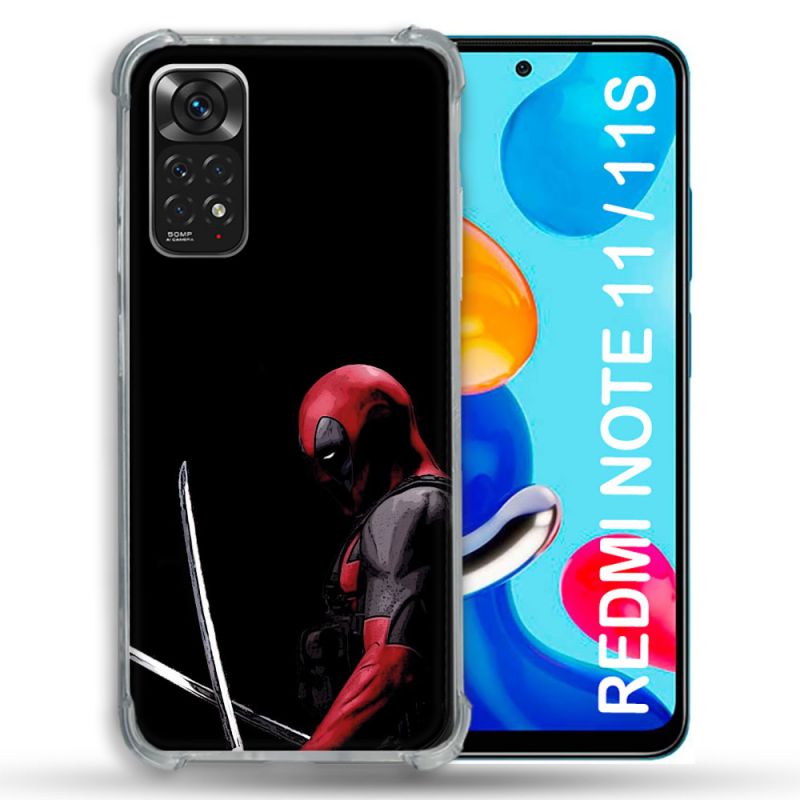 Coque Pour Xiaomi Redmi Note 11 / 11S Deadpool Epee