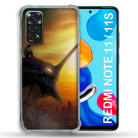 Coque Pour Xiaomi Redmi Note 11 / 11S Manga Evangelion
