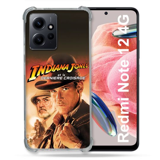 Coque Pour Xiaomi Redmi Note 12 4G Indiana Jones Affiche