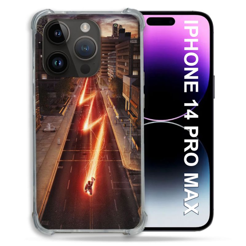 Coque Pour Iphone 14 Pro Plus The Flash City