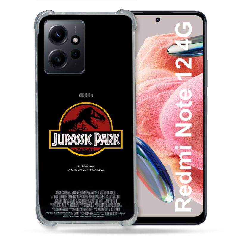 Coque Pour Xiaomi Redmi Note 12 4G Jurassik Park Affiche