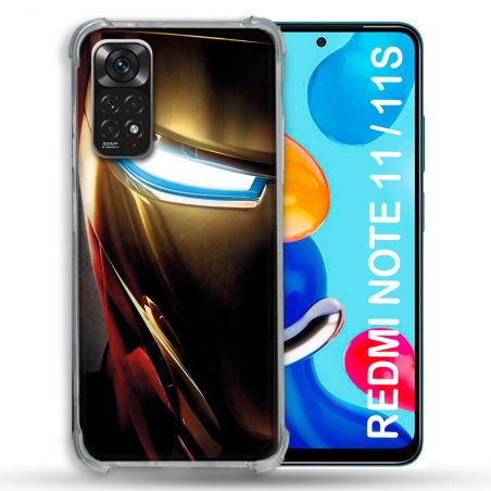 Coque Pour Xiaomi Redmi Note 11 / 11S Iron Man Casque