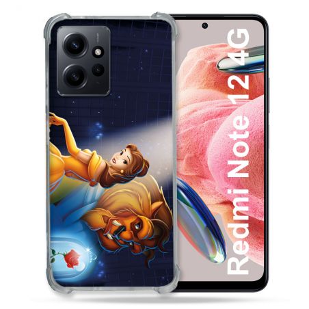 Coque Pour Xiaomi Redmi Note 12 4G La Belle et La Bête