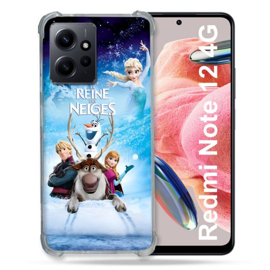 Coque Pour Xiaomi Redmi Note 12 4G La Reine Des Neiges