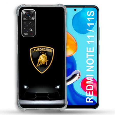 Coque Pour Xiaomi Redmi Note 11 / 11S Lamborghini Noir