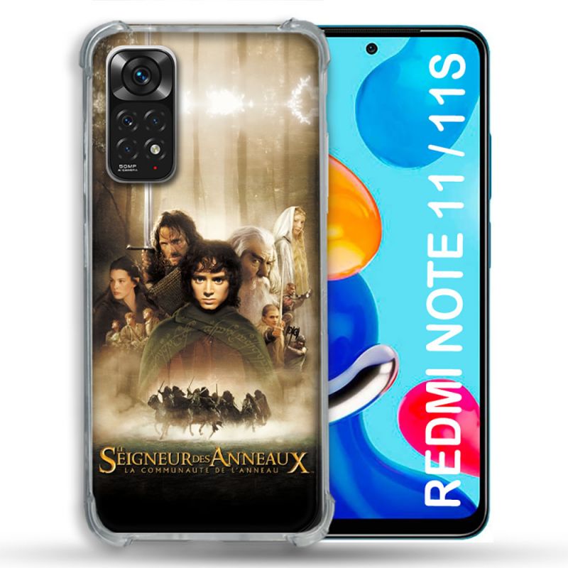 Coque Pour Xiaomi Redmi Note 11 / 11S Le seigneur Des Anneaux Affiche