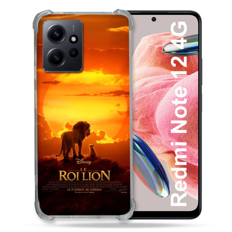Coque Pour Xiaomi Redmi Note 12 4G Le Roi Lion Affiche