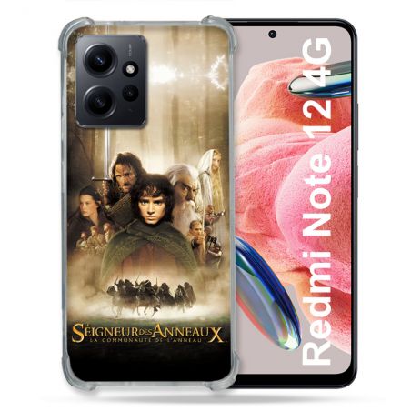 Coque Pour Xiaomi Redmi Note 12 4G Le seigneur Des Anneaux Affiche