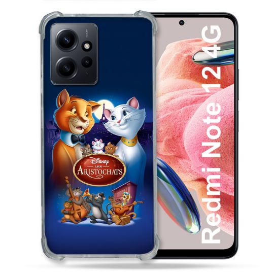 Coque Pour Xiaomi Redmi Note 12 4G Les Aristochats