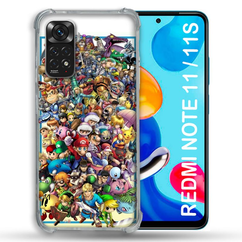 Coque Pour Xiaomi Redmi Note 11 / 11S Nintendo