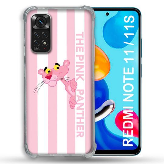 Coque Pour Xiaomi Redmi Note 11 / 11S Panthere Rose