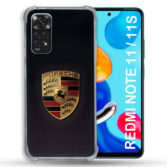 Coque Pour Xiaomi Redmi Note 11 / 11S Porsche Carbone