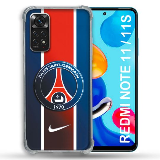 Coque Pour Xiaomi Redmi Note 11 / 11S Foot PSG 1970