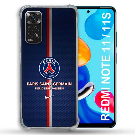 Coque Pour Xiaomi Redmi Note 11 / 11S Foot PSG Fier