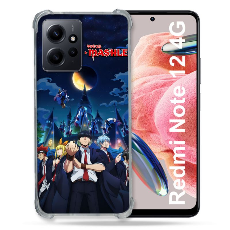 Coque Pour Xiaomi Redmi Note 12 4G Manga Mashle