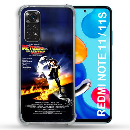 Coque Pour Xiaomi Redmi Note 11 / 11S Retour Vers Le Futur Affiche