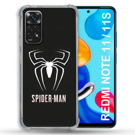 Coque Pour Xiaomi Redmi Note 11 / 11S Spiderman Logo