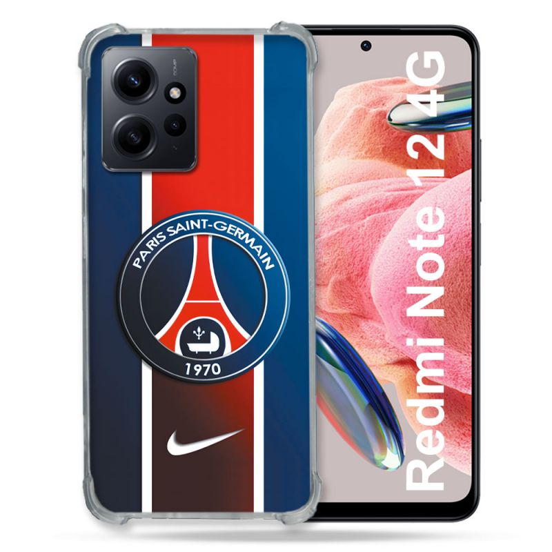 Coque Pour Xiaomi Redmi Note 12 4G Foot PSG 1970