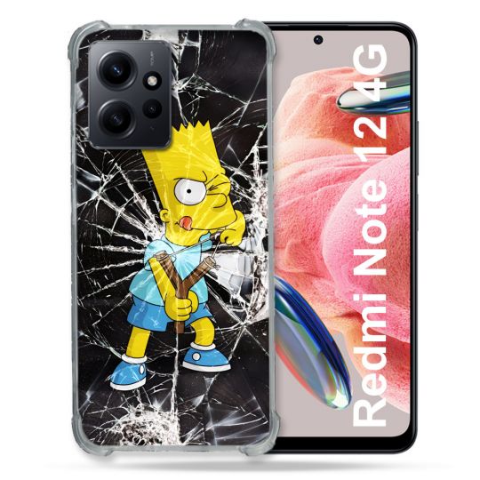 Coque Pour Xiaomi Redmi Note 12 4G Simpson Bart