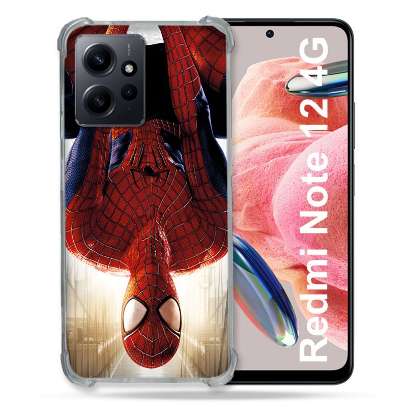 Coque Pour Xiaomi Redmi Note 12 4G Spiderman Invers