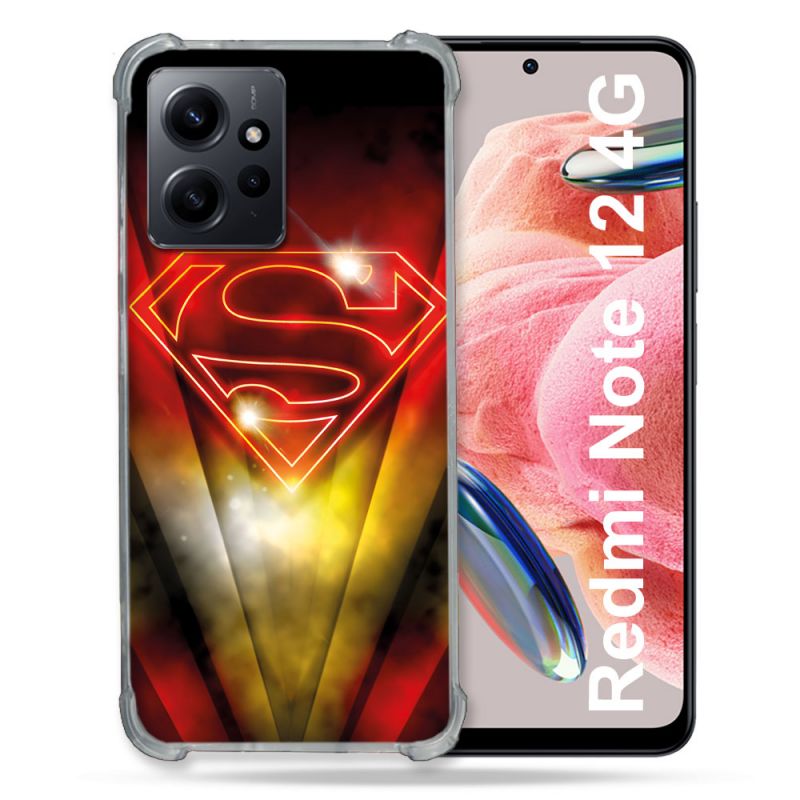 Coque Pour Xiaomi Redmi Note 12 4G Superman Logo