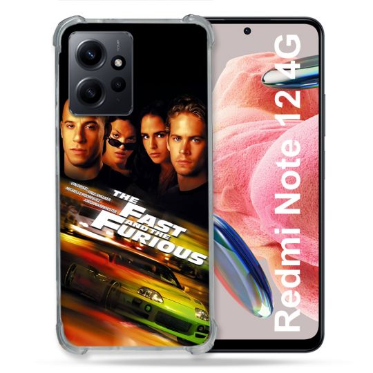 Coque Pour Xiaomi Redmi Note 12 4G The Fast And Furious