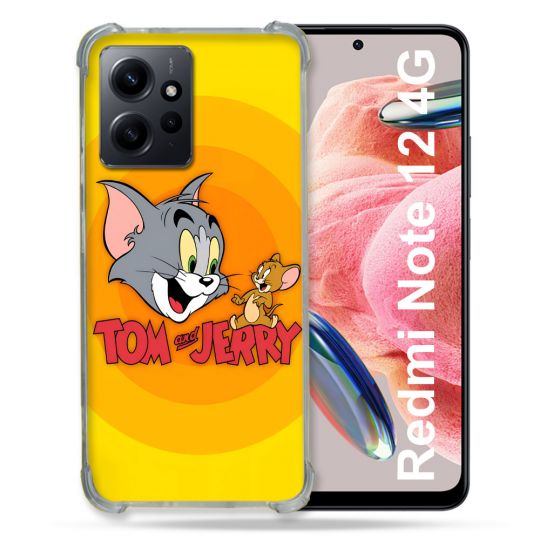 Coque Pour Xiaomi Redmi Note 12 4G Tom Jerry