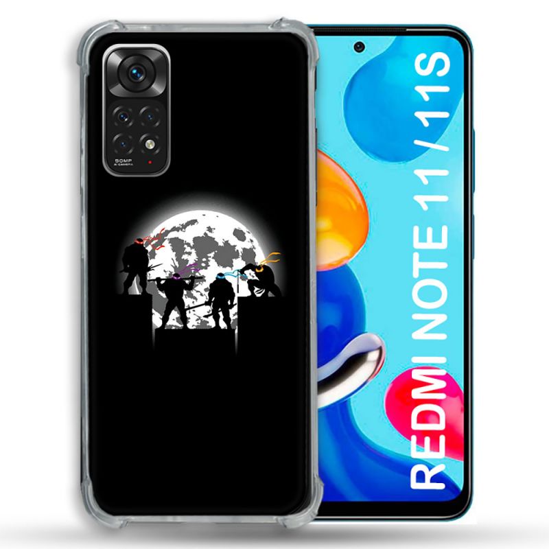 Coque Pour Xiaomi Redmi Note 11 / 11S Tortue Ninja Ombre