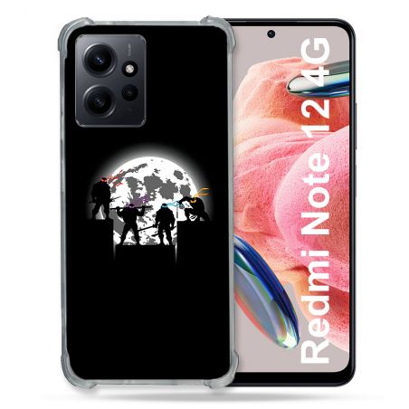 Coque Pour Xiaomi Redmi Note 12 4G Tortue Ninja Ombre
