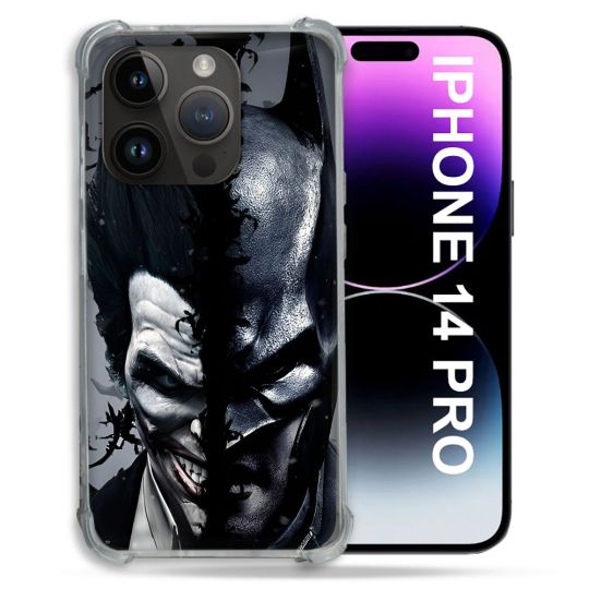 Coque Pour Iphone 14 Pro Batman Joker