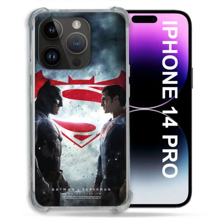 Coque Pour Iphone 14 Pro Batman VS Superman