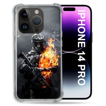 Coque Pour Iphone 14 Pro Call Of Duty Squelette