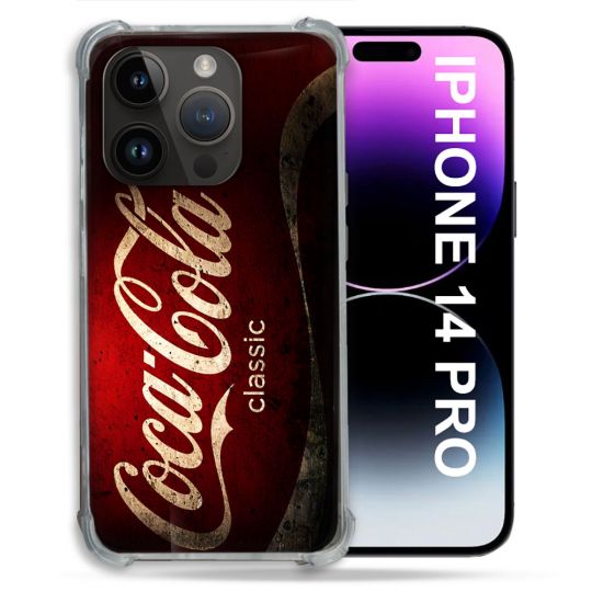 Coque Pour Iphone 14 Pro Coca Cola Classique
