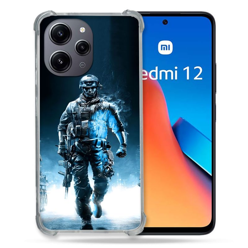 Coque Pour Xiaomi Redmi 12 5G Call Of Duty Guerrier
