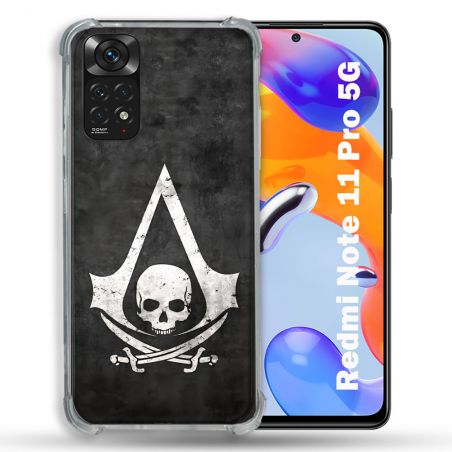 Coque Pour Xiaomi Redmi Note 11 Pro / 11 Pro 5G Assassin Creed Tete Mort
