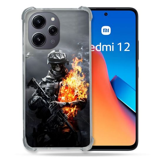 Coque Pour Xiaomi Redmi 12 5G Call Of Duty Squelette