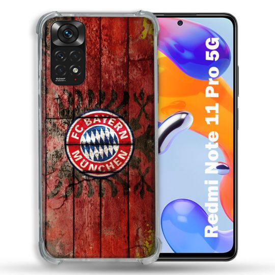 Coque Pour Xiaomi Redmi Note 11 Pro / 11 Pro 5G Foot Bayern Munich Drapeau