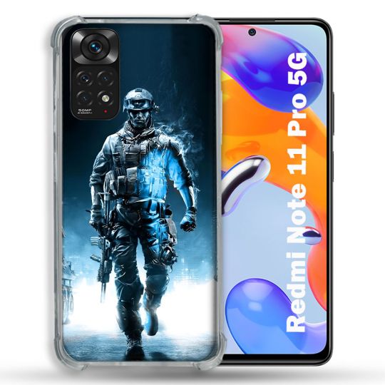 Coque Pour Xiaomi Redmi Note 11 Pro / 11 Pro 5G Call Of Duty Guerrier