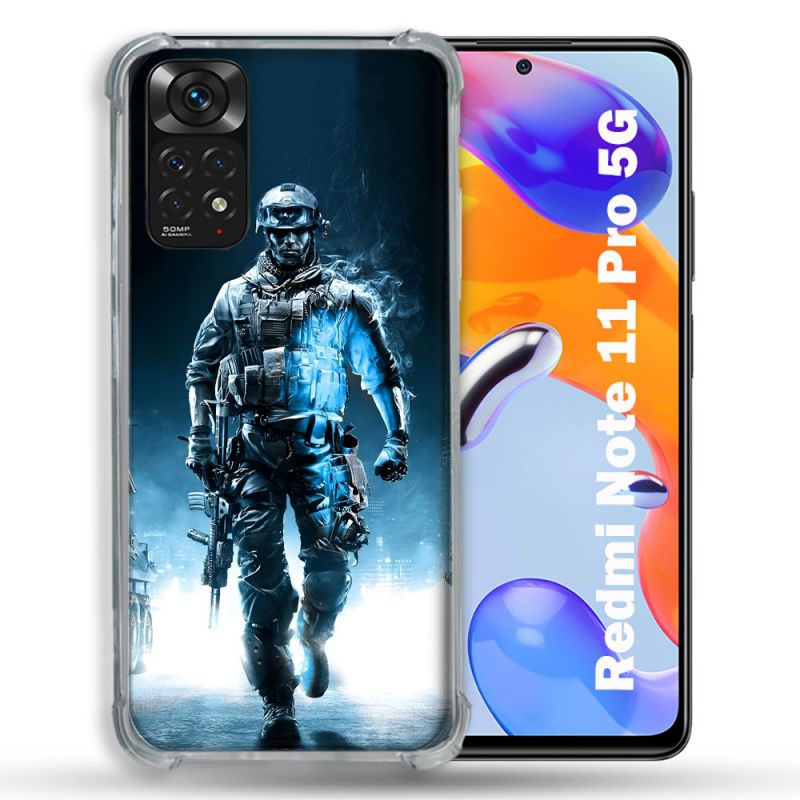 Coque Pour Xiaomi Redmi Note 11 Pro / 11 Pro 5G Call Of Duty Guerrier