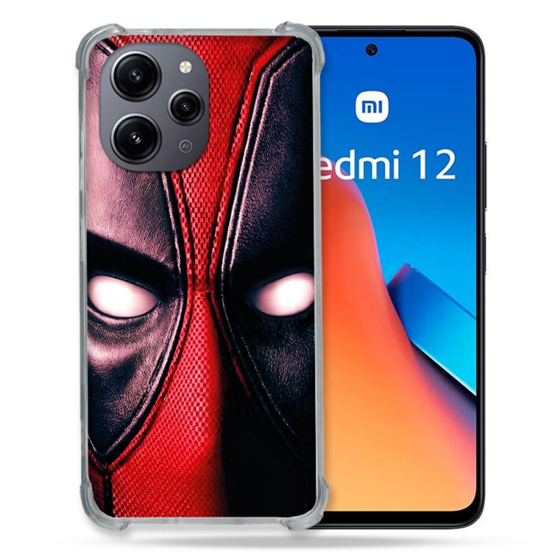 Coque Pour Xiaomi Redmi 12 5G Deadpool Yeux