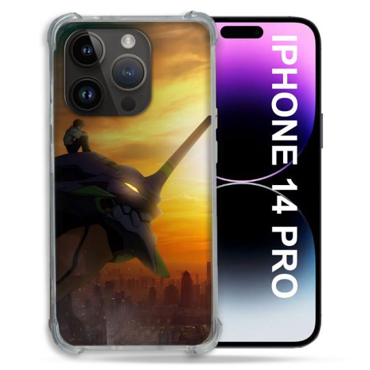 Coque Pour Iphone 14 Pro Manga Evangelion