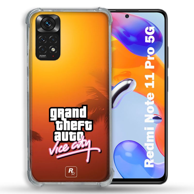 Coque Pour Xiaomi Redmi Note 11 Pro / 11 Pro 5G GTA Vice City