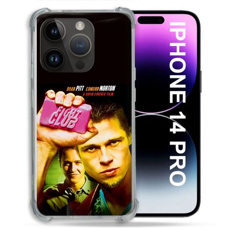 Coque Pour Iphone 14 Pro Fight Club Affiche
