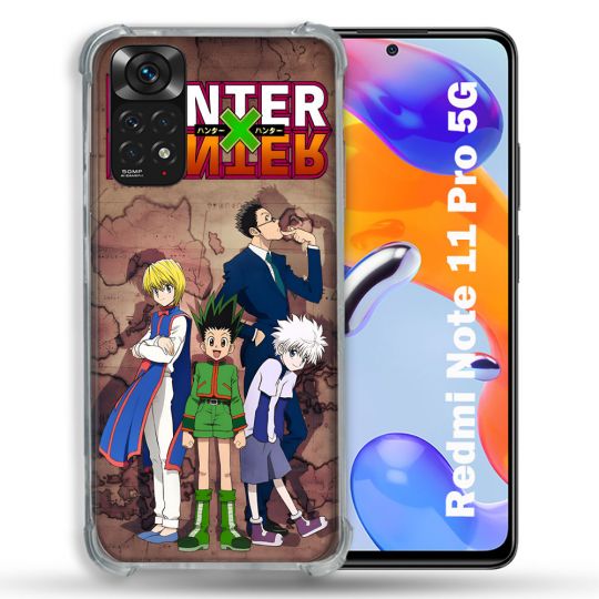 Coque Pour Xiaomi Redmi Note 11 Pro / 11 Pro 5G Manga Hunter X Hunter Vintage