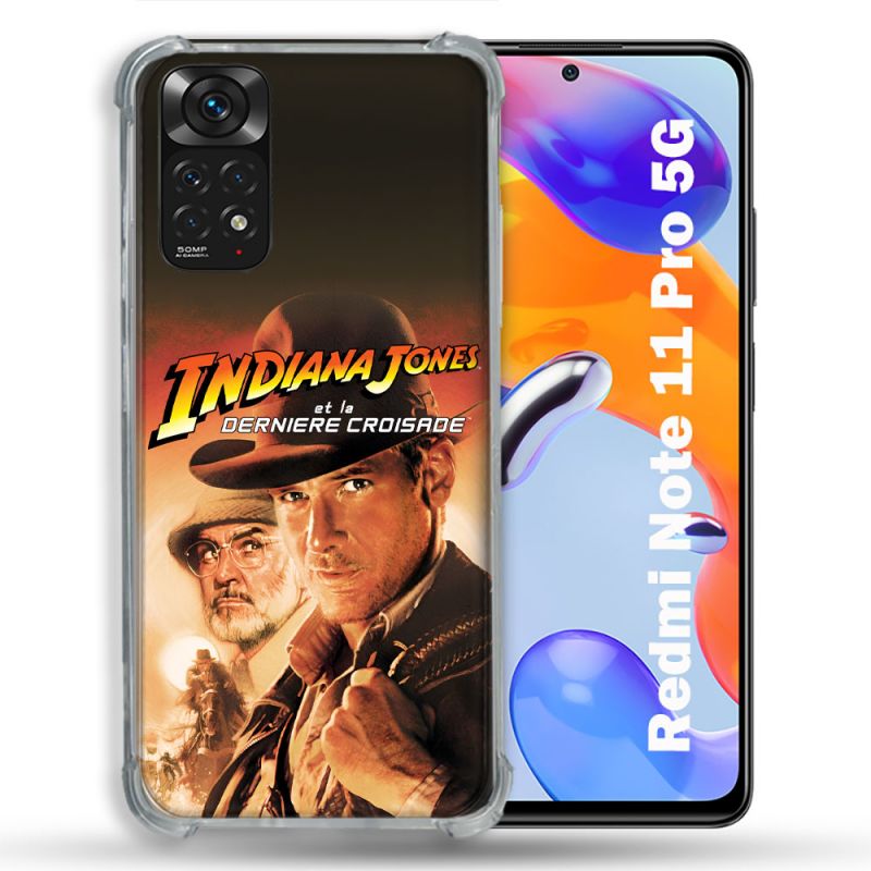 Coque Pour Xiaomi Redmi Note 11 Pro / 11 Pro 5G Indiana Jones Affiche
