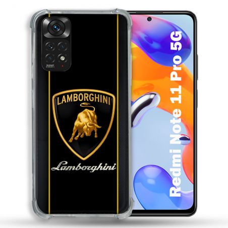 Coque Pour Xiaomi Redmi Note 11 Pro / 11 Pro 5G Lamborghini Carbone