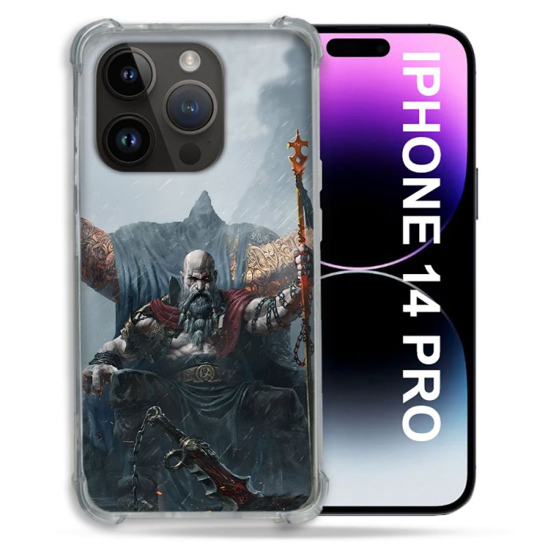 Coque Pour Iphone 14 Pro Gof Of War