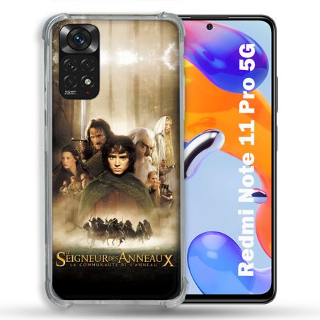 Coque Pour Xiaomi Redmi Note 11 Pro / 11 Pro 5G Le seigneur Des Anneaux Affiche