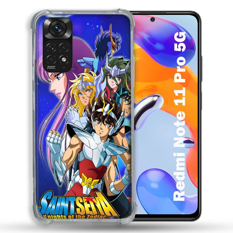 Coque Pour Xiaomi Redmi Note 11 Pro / 11 Pro 5G Les Chevaliers Du Zodiaque