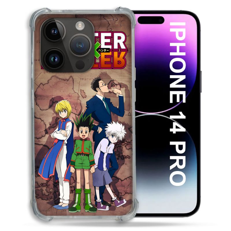 Coque Pour Iphone 14 Pro Manga Hunter X Hunter Vintage